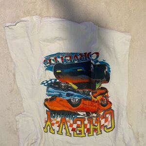 Chemistry White T-Shirt with Bold Graphics